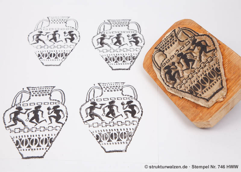 Stempel bzw. Wandstempel - Antike Vase ode Krug